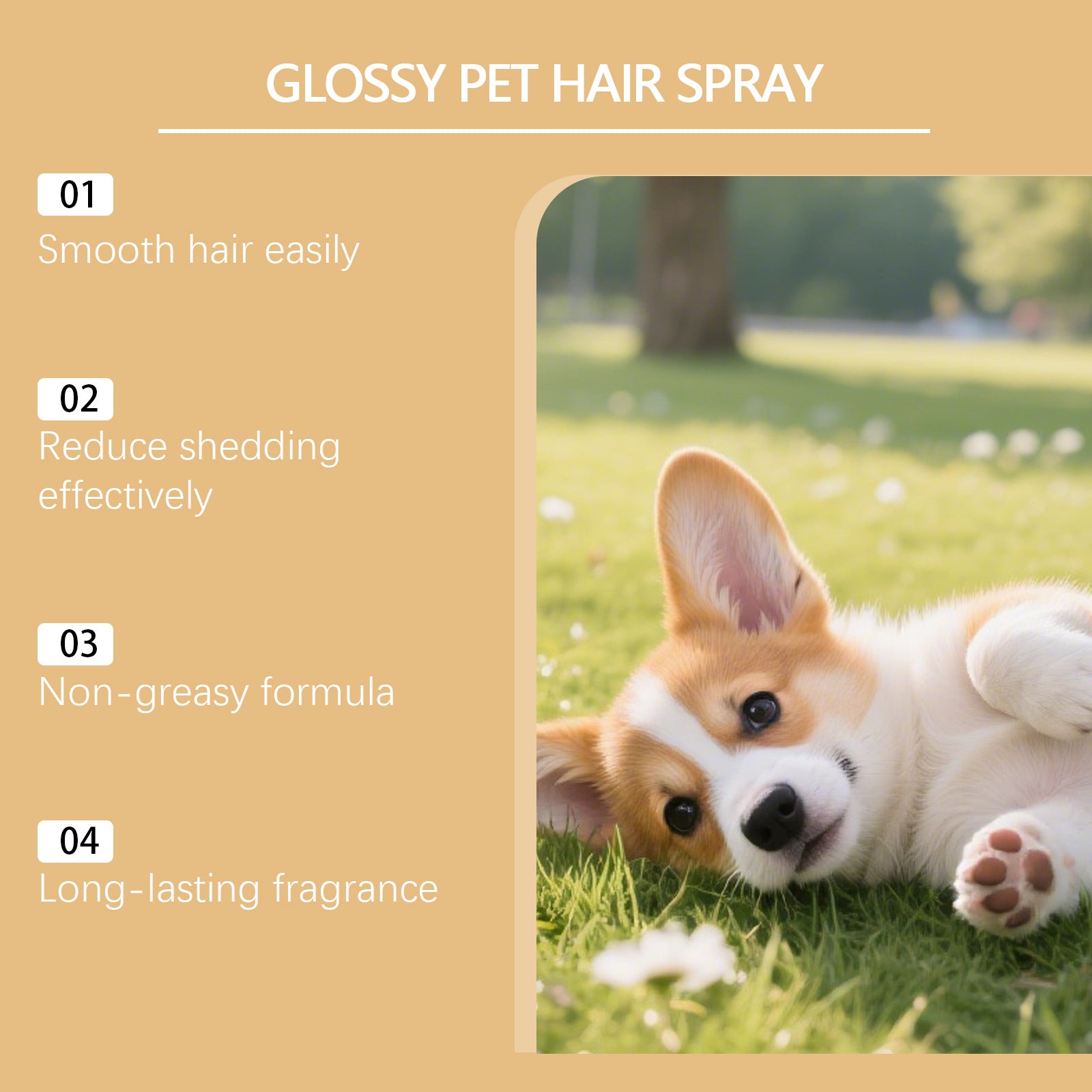 Pet Hair Smoothing Care Spray