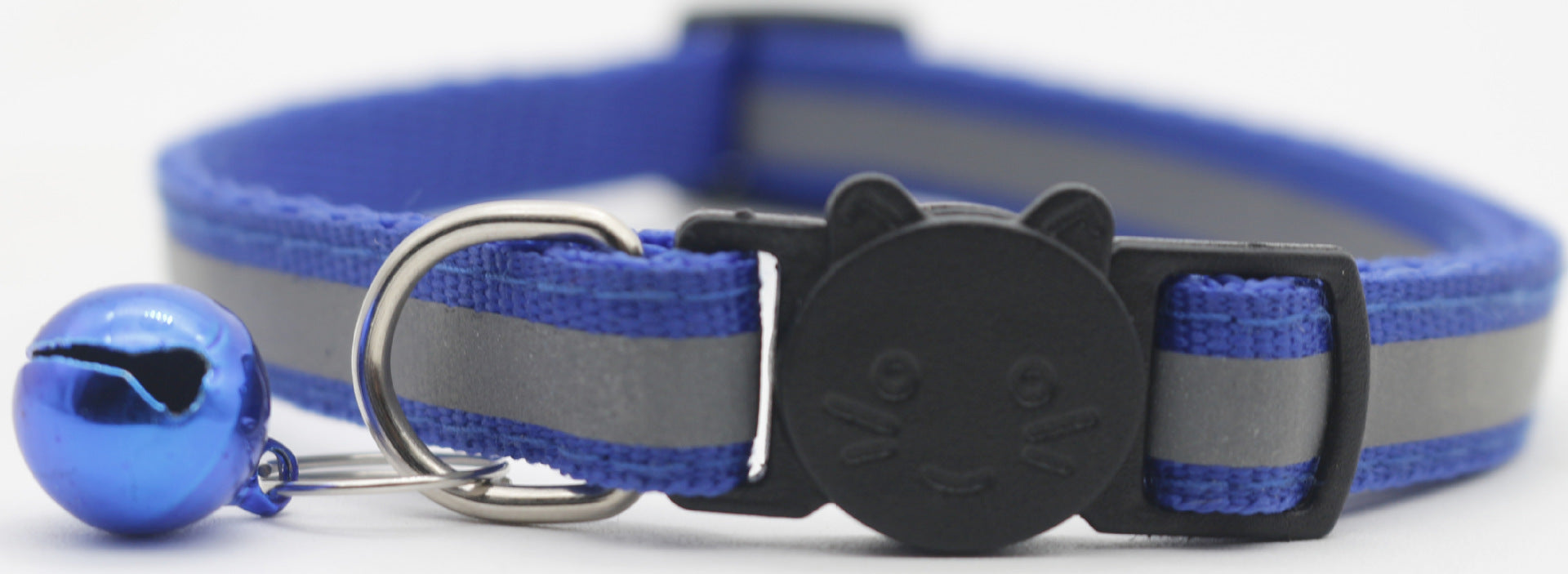 Pet Safety Buckle Detachable Reflective Bell Collar