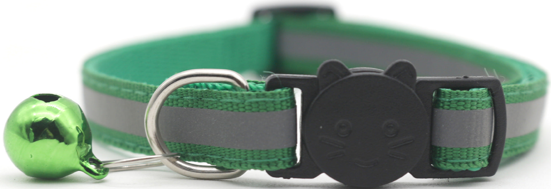 Pet Safety Buckle Detachable Reflective Bell Collar