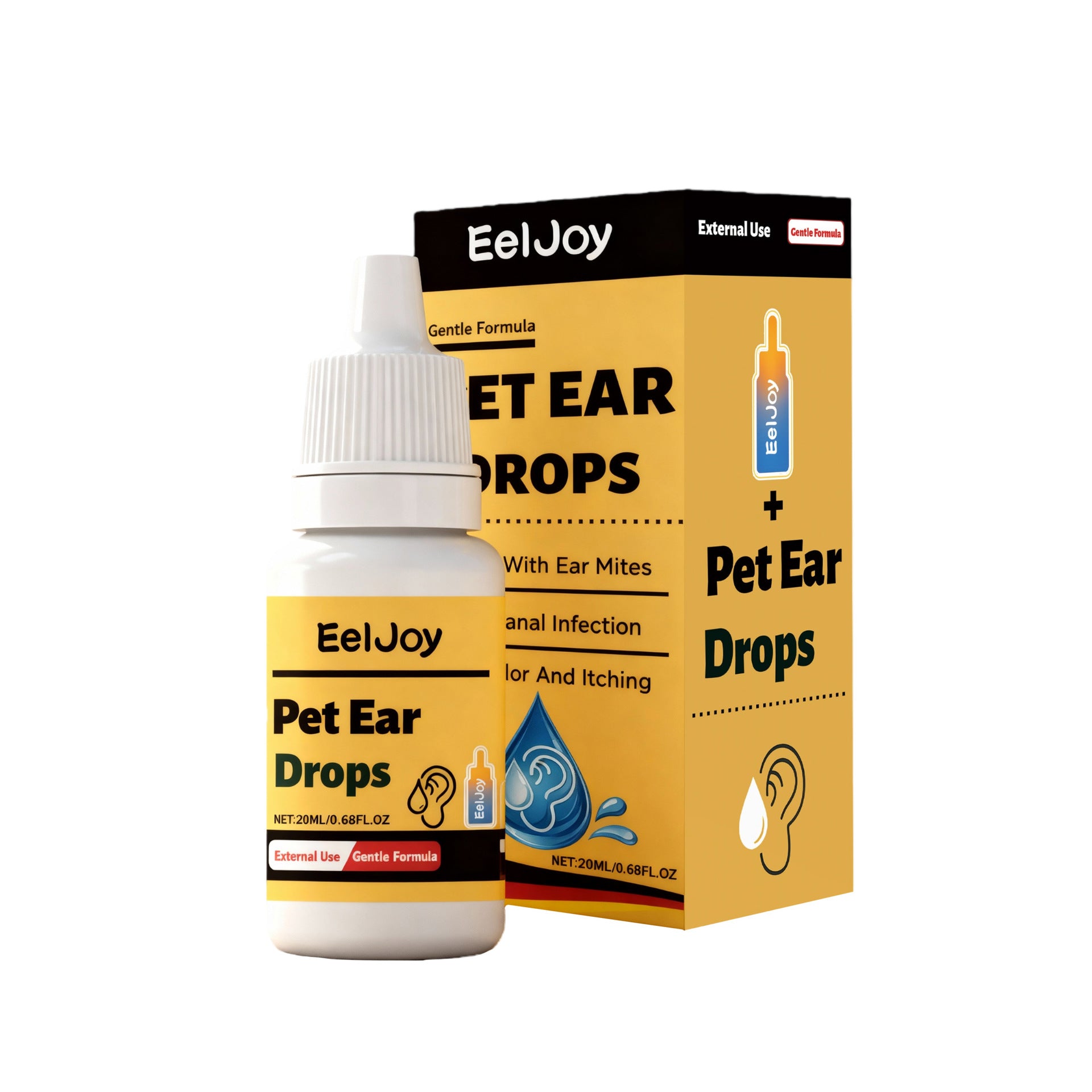EELJOY Pet Ear Care Drops