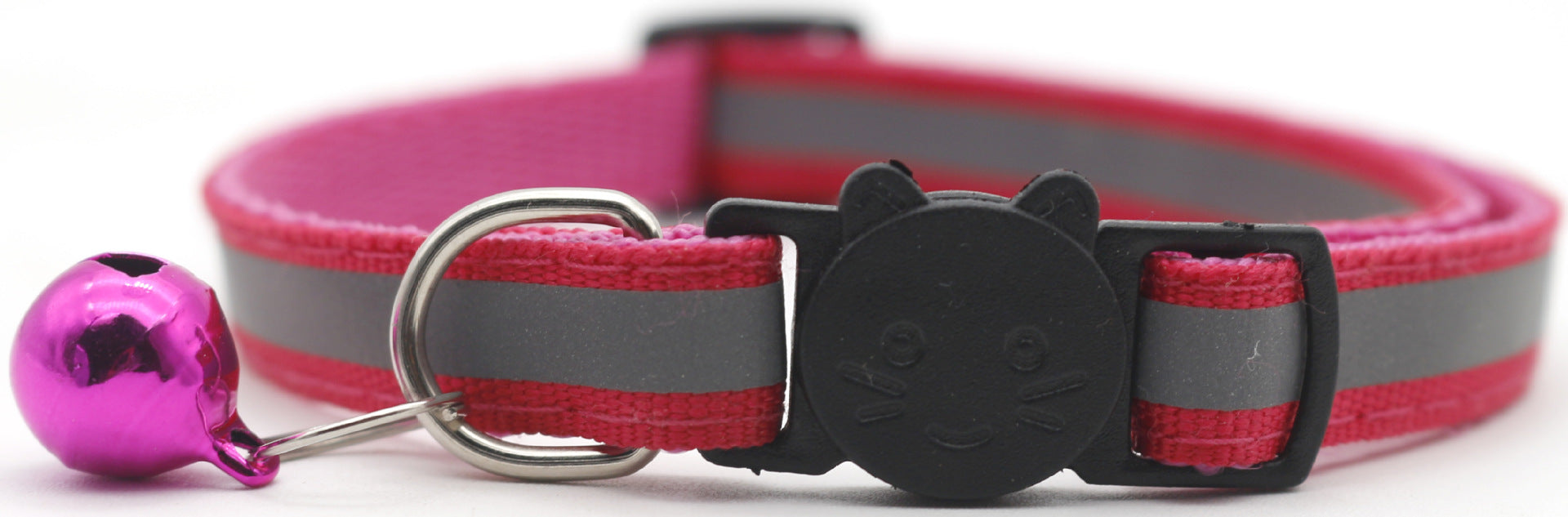 Pet Safety Buckle Detachable Reflective Bell Collar